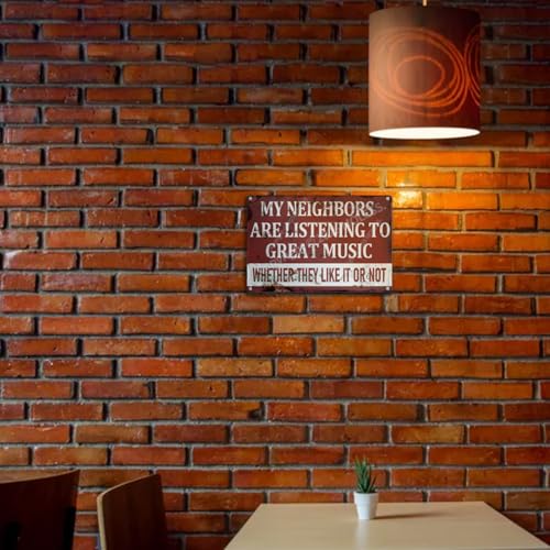 12x8″ Metal Sign (Great Music)