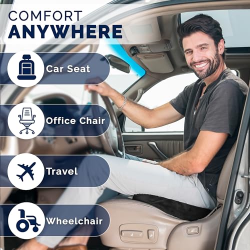 Car Seat Cushion (Black)