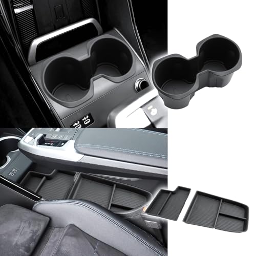 for BMW X1 U11 Center Console Organizer for 2023 2024 2025 2026 BMW X1 U11 Middle Armrest Storage Tray Insert (2023 2024 2025 2026 BMW X1 U11)