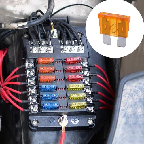 100 Pack Auto Fuses 5 AMP ATC (5 AMP)