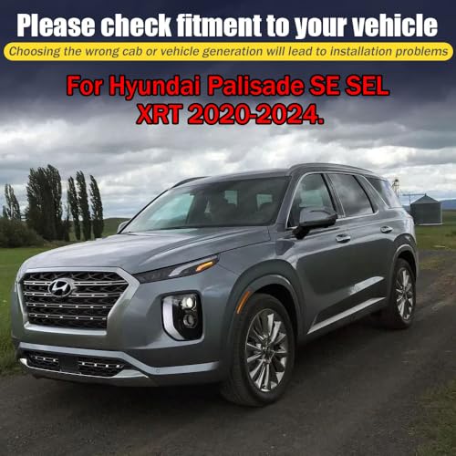 Rain Guards for Hyundai Palisade SE SEL XRT 2020 (For Hyundai Palisade 2020-2024)