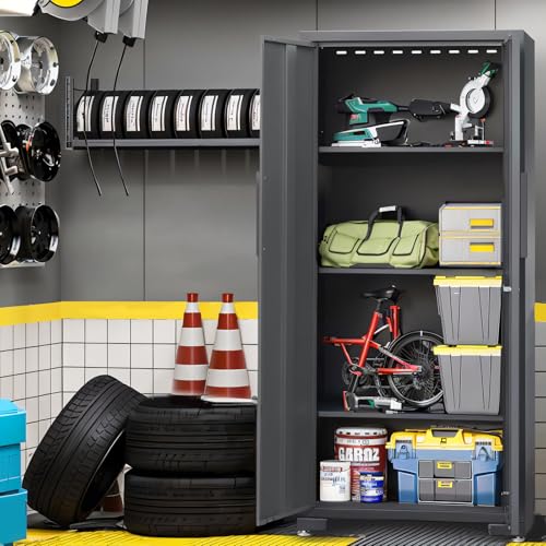 Garage Storage Cabinets System (Black/Grey)
