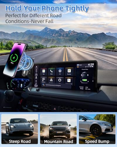 Car Phone Mount for 2023 (Honda Accord 2023-2026 ( 12.3-Inch Only) / Magsafe+ Wireless Charger)