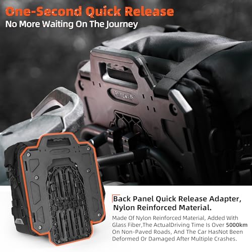 Motorcycle Saddlebag 35L Waterproof (Black 35L)