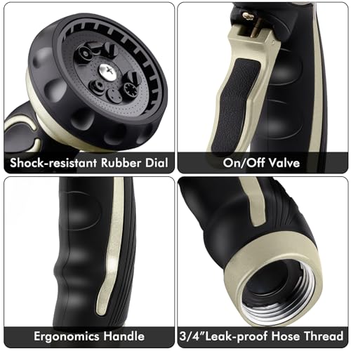 Hose Nozzle with Easy Self (Bronze)