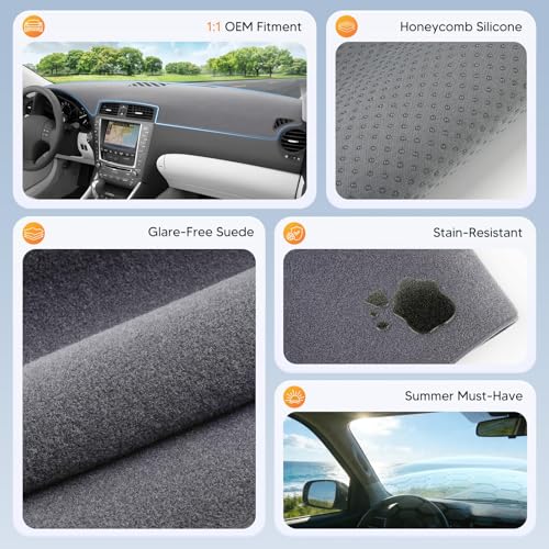 Gray Dash Cover for 2006 (06-13 Lexus is(Gray))