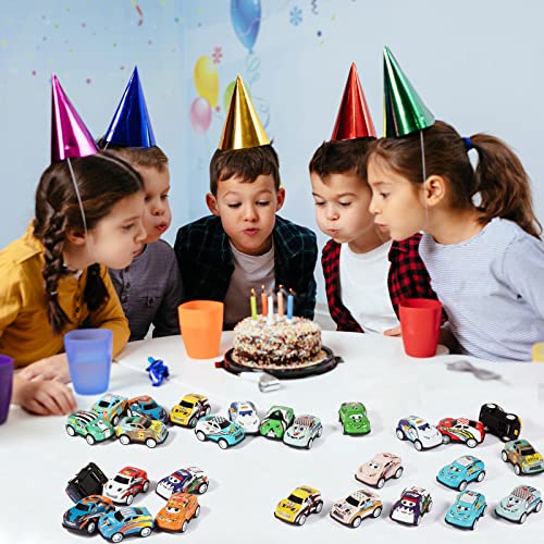 36PCS Mini Pull Back Cars for Kids Toddlers 3