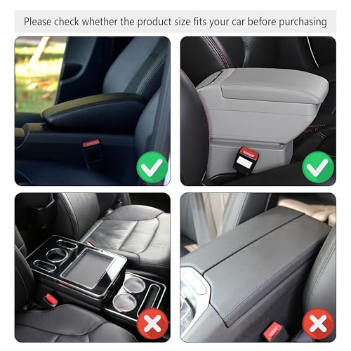 Upgraded Car Center Console Cover (Black)