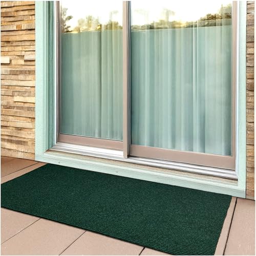 Heavy Duty Durable All Weather Indoor (5' x 11' (Rectangular) / Green)