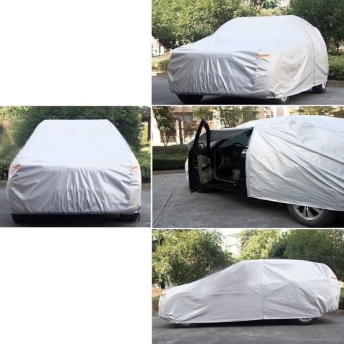6 Layers Waterproof Car Cover for Toyota Sienna 1997 (LM-Silver / 91. Custom Fit Toyota Sienna)