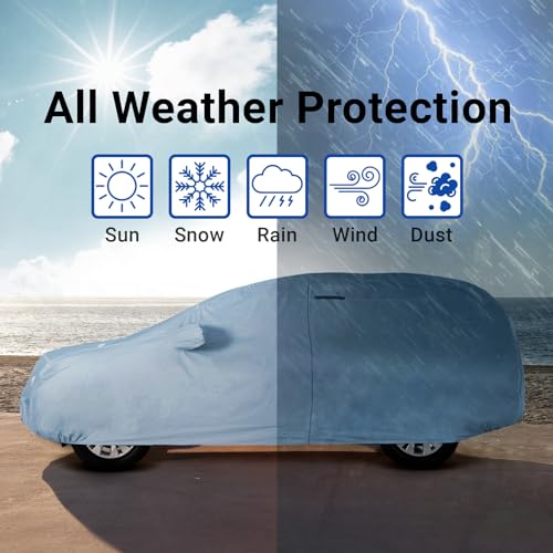 Premium Car Cover for 1946 (76. Sedan Delivery 1946-1960 / Sky Gray)