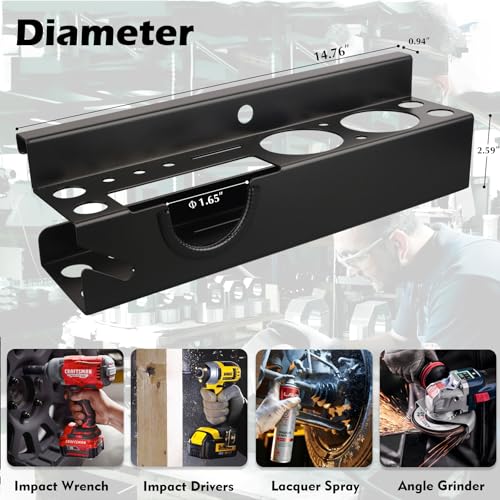Power Tool Organizer (Drill Driver Angle Grinder Holder)