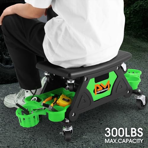 Mechanic Stool (Green)