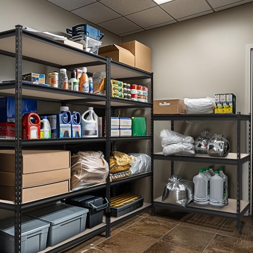 5 Tier Shelving with Particle Board (36"W x 18"D x 72"H)