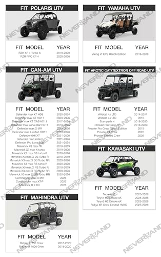 UTV Cover Heavy Duty Waterproof 4 (up to 169"L)