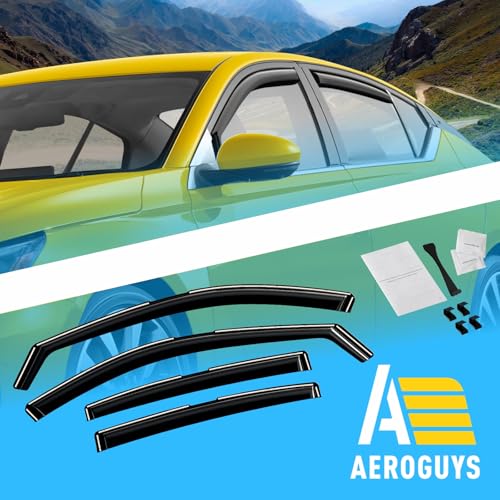 Extra Durable Window Deflectors in (For Nissan Altima 19-26)