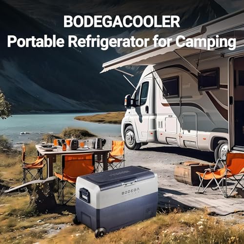 COOLER 12 Volt Car Refrigerator (Blue Grey)