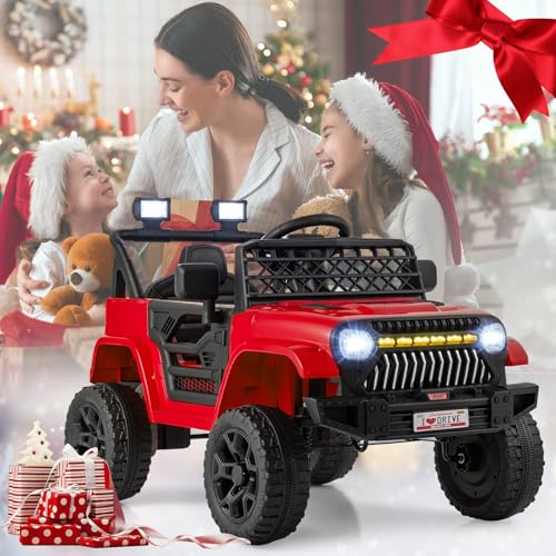 Kids Ride On Truck (Red / 37" × 24.5" × 25.5'')