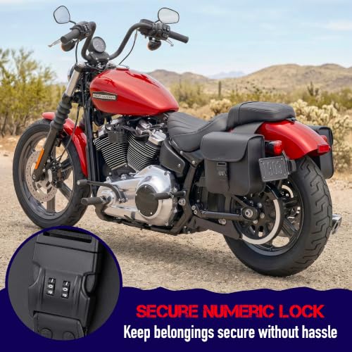 Nomad Motorcycle Saddlebags (One Size / Black)
