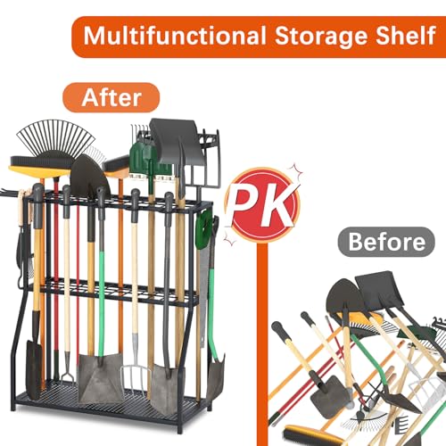 Organizer Yard Tool Storage Rack Garden Organizer Tool Holder (Small)