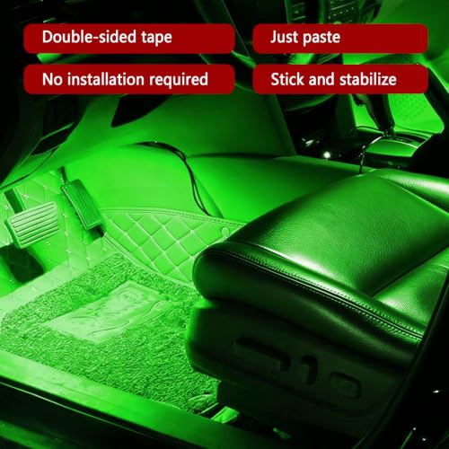 Car Interior LED Lights (Green)
