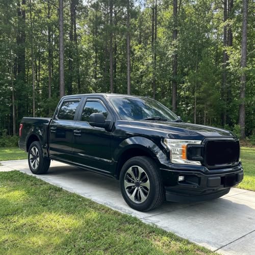 Rain Guards Compatible with Ford F150 Crew Cab 2015 (for Inchannel F150 Crew Cab 2015-2020)