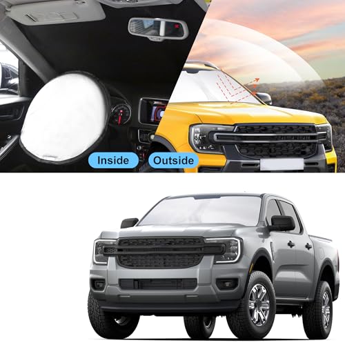 Sun Shade for Ford Ranger 2019 (Windshield Sunshade for Ford Ranger 2019-2026)