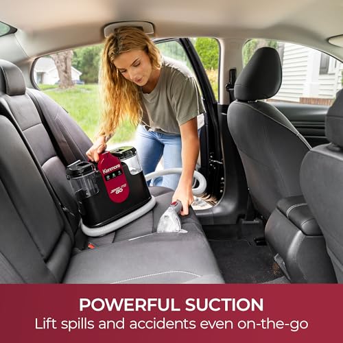 SpotLite Go 16Kpa Portable Heated Carpet Spot Cleaner (Red)