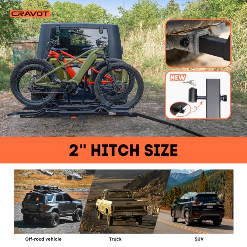 CyberRack S3 Ebike Rack 300lbs Capacity for 3 Ebikes (S3-300lbs)