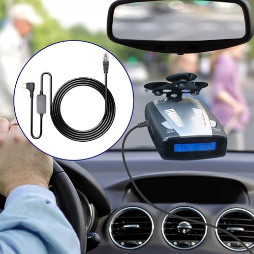 USB C to RJ11 Radar Detector Power Cord for Escort Uniden Cobra (9.84FT)