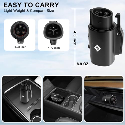 Tesla to J1772 Adapter (Black)