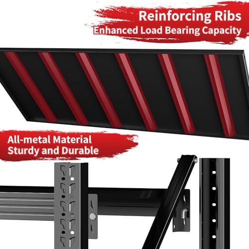 Metal Storage Rack (Black / 47.3"*23.7"*78.7")