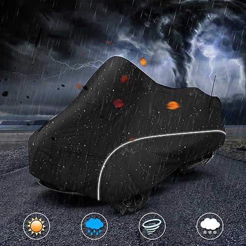 for Spyder F3 Full Cover Compatible with Can (Black / for Spyder F3T)