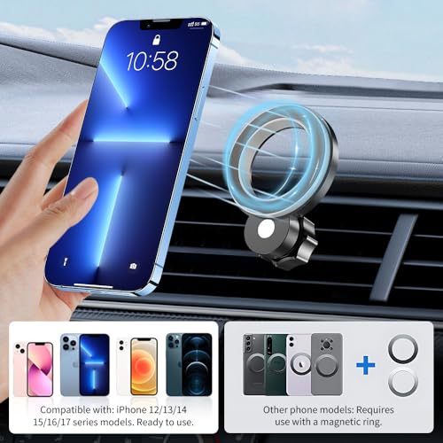 Car Magnetic Phone Mount for Chevrolet Chevy Colorado 2023 2024 2025 2026 and GMC Canyon 2023 (for Chevy Colorado 2023-2026,GMC Canyon 2023-2026)