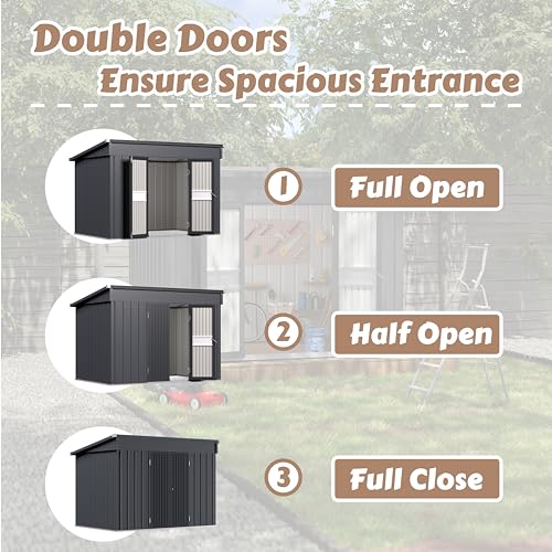 6'x10' Storage Shed (6x10 FT)