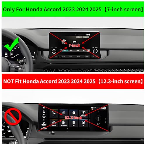 Car Phone Holder Center Console Organizer For Honda Accord 2023 2024 2025 2026【 Only For 7