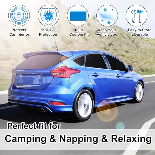 Window Shades for Ford Focus 2014 (Ford Focus 2014-2018 Hatchback)