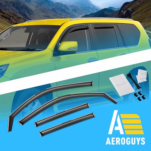 Extra Durable Window Deflectors in (For Lexus GX 10-23)