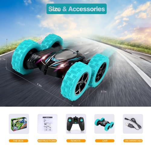 Remote Control Car (Cyan)