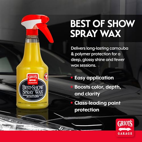Best of Show Spray Wax for Car Detailing (22 Fl Oz (Pack of 1))