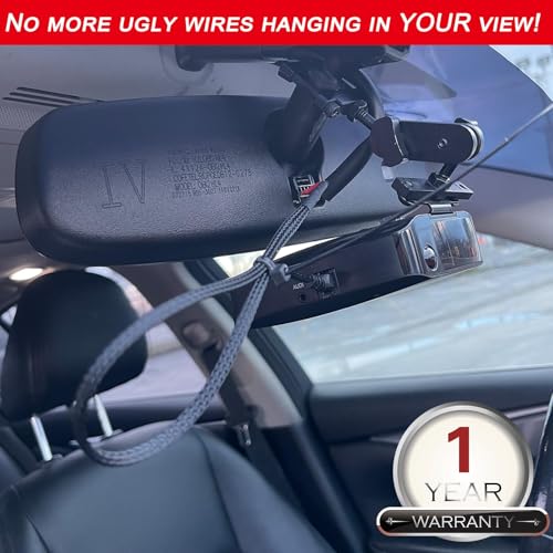 14" Upgraded Mirror Plug Wire Tap for Escort (RJ11 - 14" Long)