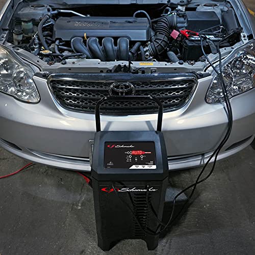 Wheeled 6A Car Battery Charger & Maintainer (Microprocessor Controlled)