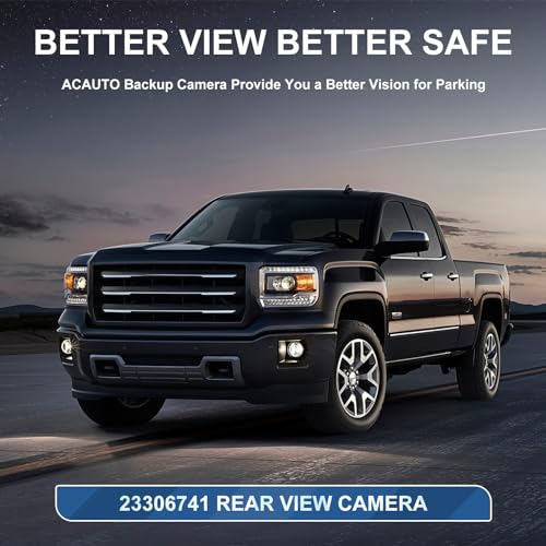 Backup Camera Fit for Chevrolet Silverado Cheyenne GMC Sierra 2014 2015 (Fit for Chevrolet Cheyenne 2014-2015)