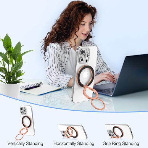 Magnetic Phone Ring Holder (rose-gold)