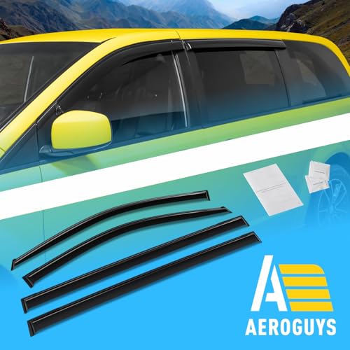 Extra Durable Window Deflectors Tape (For Dodge Grand Caravan 08-20 Tape-on)
