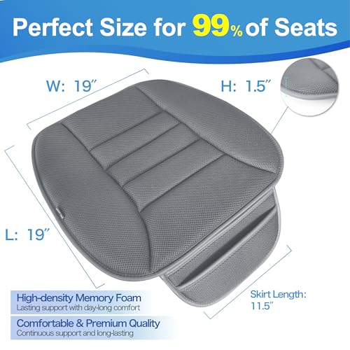 Car Seat Cushion for Driving (Dark Grey)