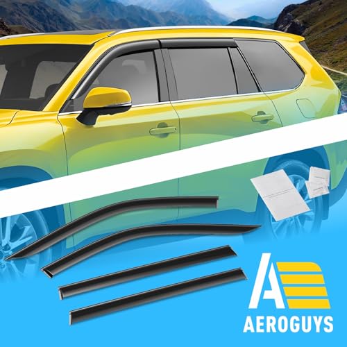 Extra Durable Window Deflectors Tape (For Toyota Grand Highlander 24-26)