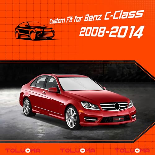 Custom Fit Windshield Sun Shade for Benz C (for Benz C-Class 2008-2014)