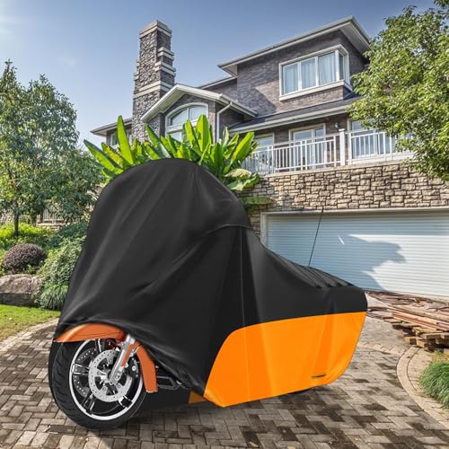 Motorcycle Cover Heavy Duty for Touring Side Box Models (Side Box)