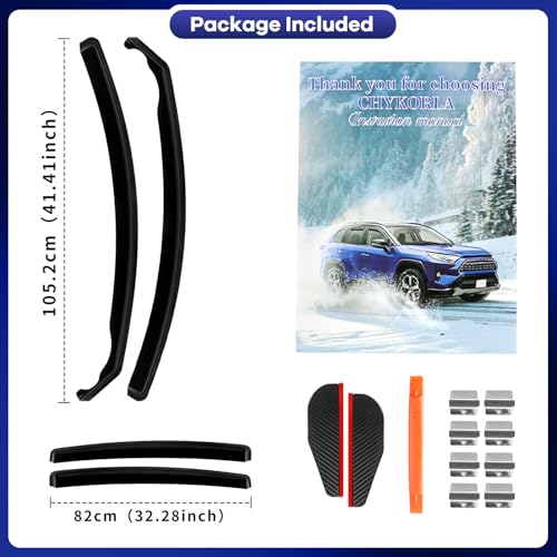 in Channel Window Visors Rain Guards Fit for Honda HR (For 2016-2022 HR-V)